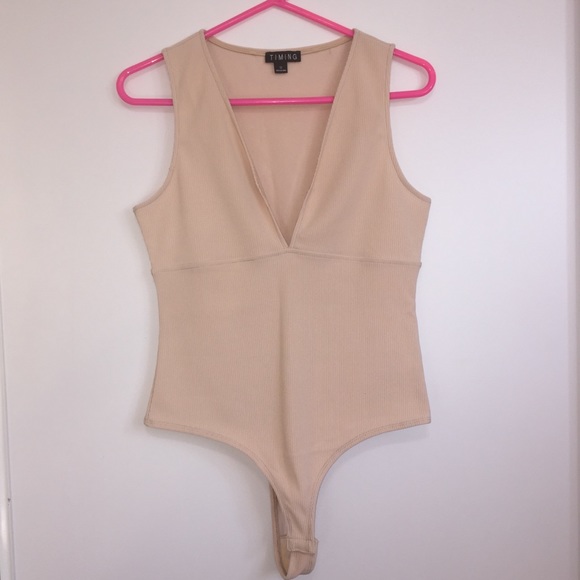 Timing Other - Timing Cream Thong Bodysuit